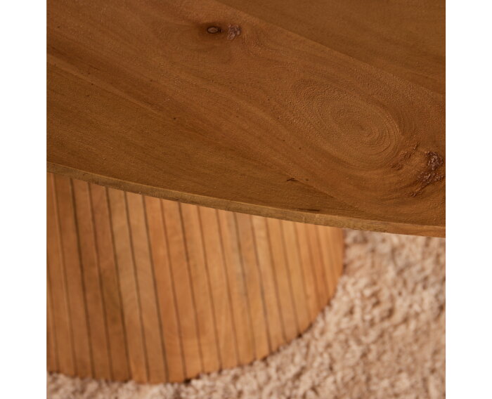 Eettafel Solana | 210 cm | Naturel | Ovaal