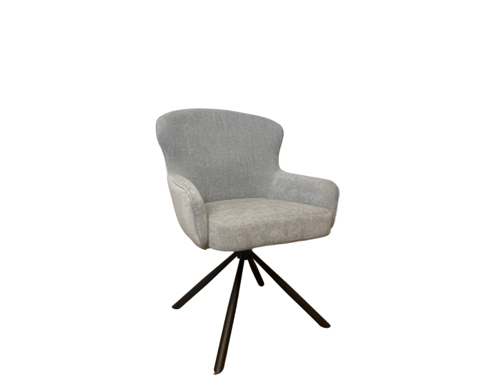 Eetkamerstoel Hanna | Ash Grey | Met armleuning