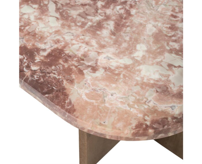 Coffee table Haussmann 120x59cm - roze | BY-BOO