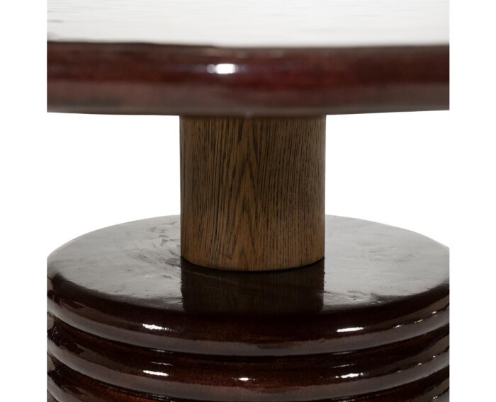 Salontafel Kyan 90x90cm - bruin | Eleonora