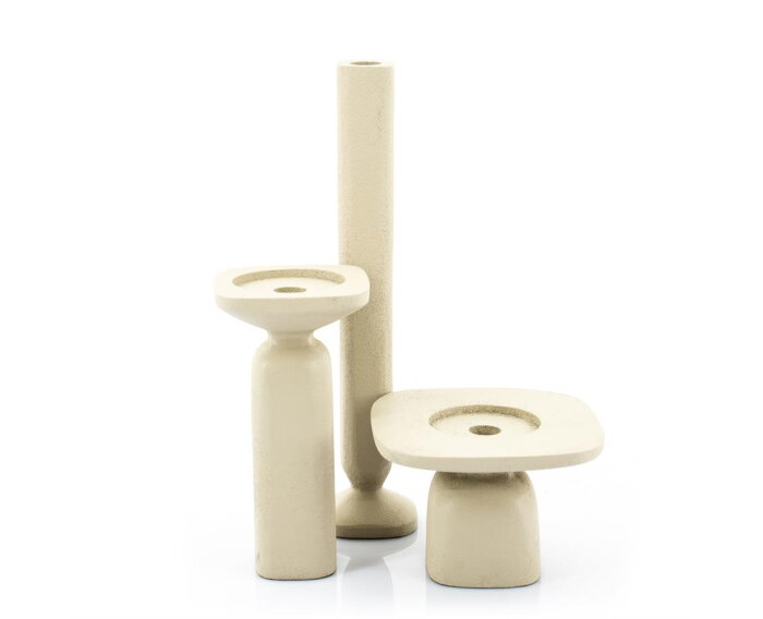 Kaarsenhouder Squand large beige kopen? | Meubelplaats.nl