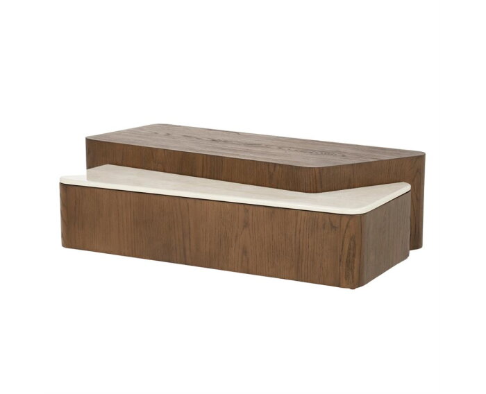 Salontafel Romee 115x68.5cm - bruin | Eleonora