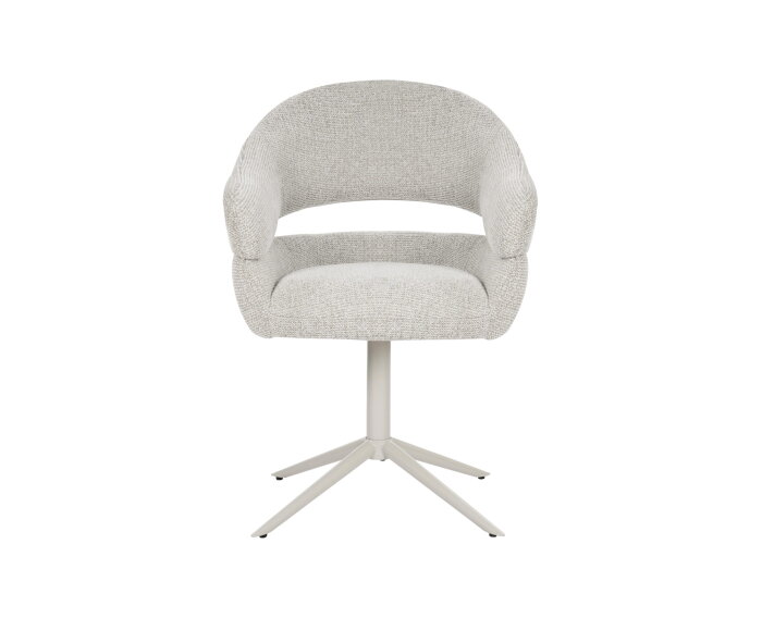 Draaibare eetkamerstoel Lily Beige