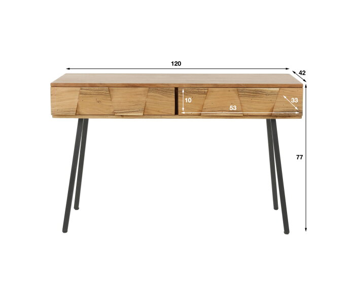 Kaptafel Demn acacia - naturel