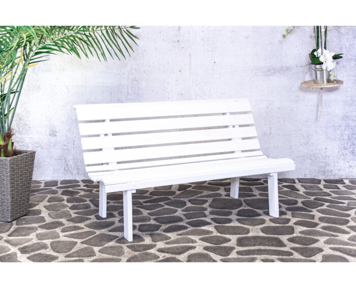 Tuinbank Bella 150 cm - Wit