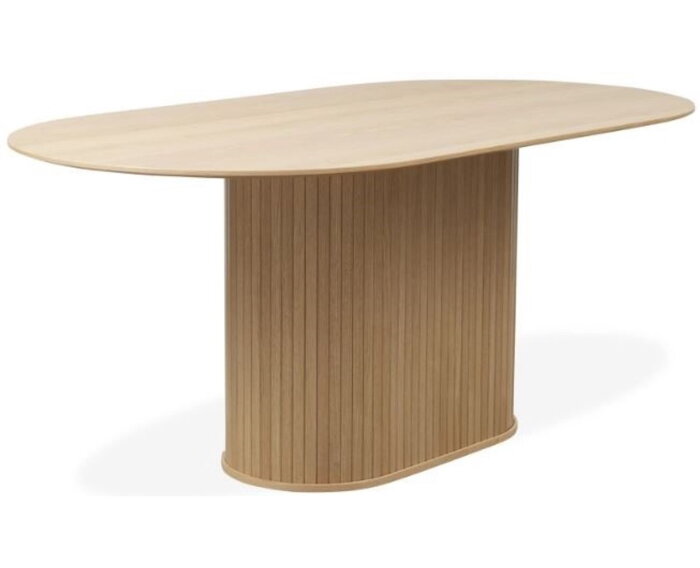 Eettafel Nola ovaal 180x95 cm eiken - Naturel