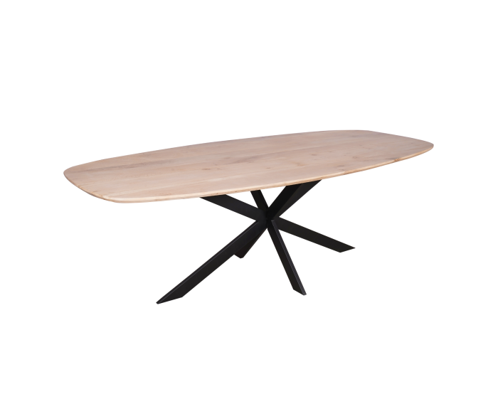 Eiken eettafel Ferris | Deens Ovaal 200 cm | Naturel