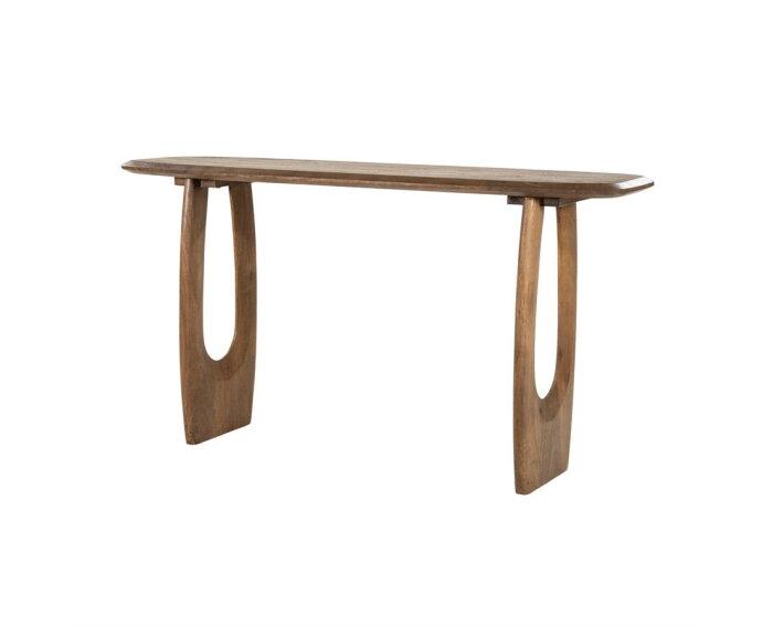 Sidetable Phoebe 150x40cm - bruin | Eleonora