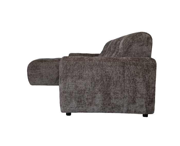 Memphis 3-AR + Ottoman L - Haga 16 charcoal