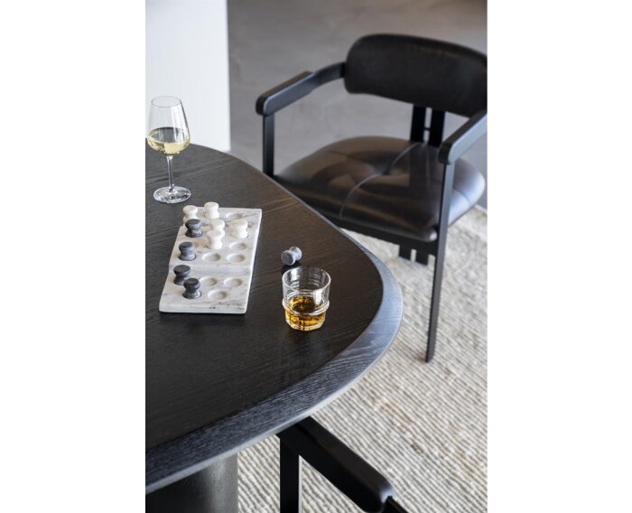 Eettafel Walter 300x120cm - zwart | Eleonora