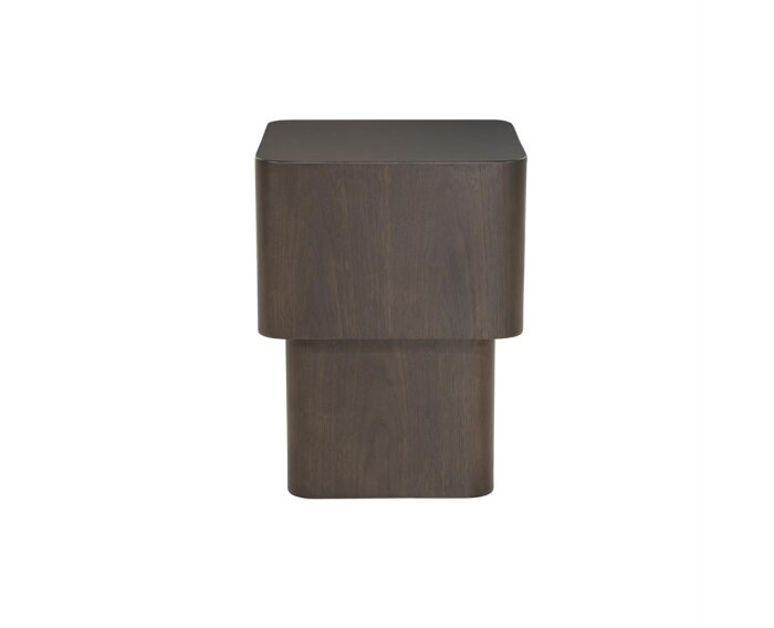 Bijzettafel Jip 40x40cm - bruin | Eleonora