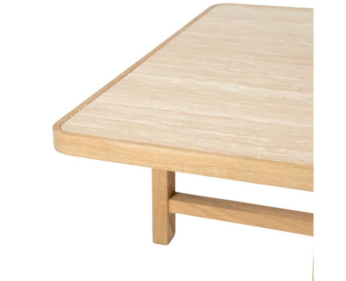 Salontafel Vidar 80x80cm - naturel | Eleonora