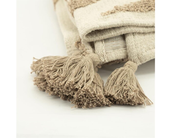 Plaid Majani 170x130cm - taupe | BY-BOO