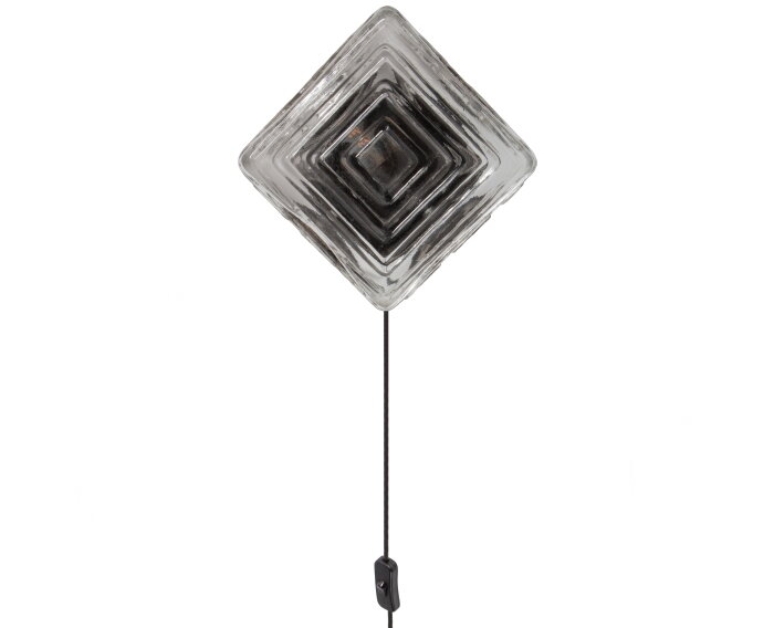 Piazza Vierkant Wandlamp Glas - BePureHome