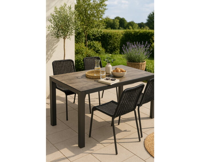 Tuintafel Donna rechthoekig 160x90cm