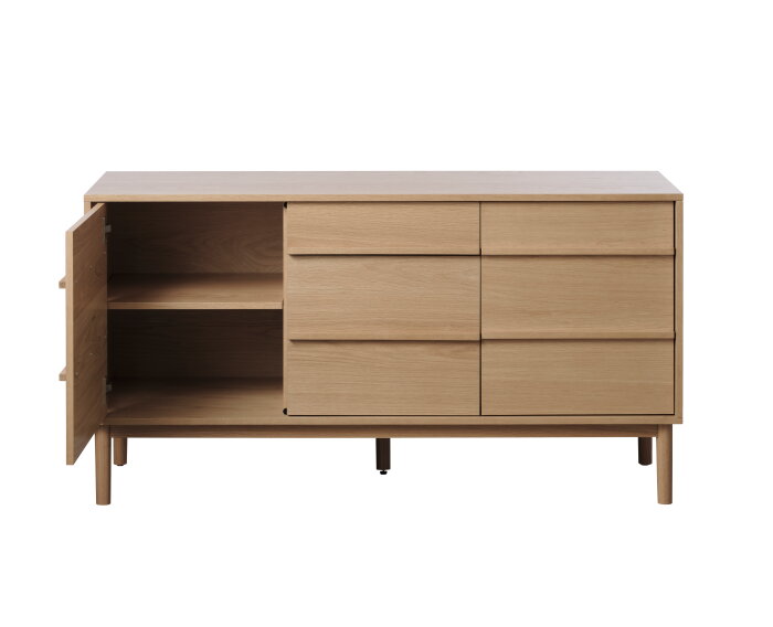 Dressoir Ponza eiken 140 cm