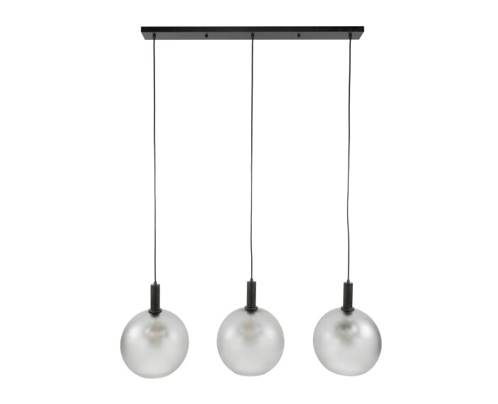 Hanglamp Bubble Frosted 3L - Frosted grijs