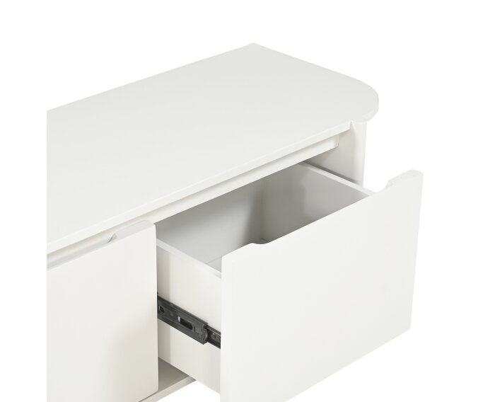 TV kast Jade zwevend Off White 160