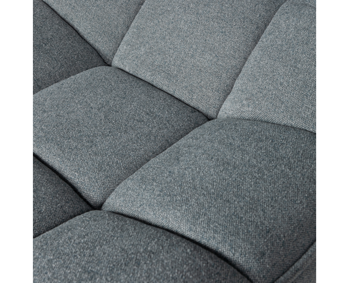 MAUDI DRAAIFAUTEUIL BLUE STONE - WOOOD