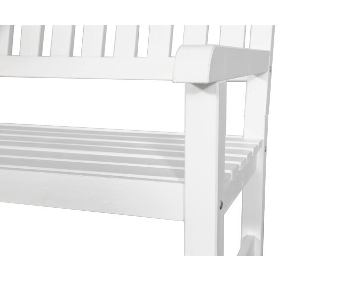Tuinbank Bordeaux 2-Zits Grenen 125 cm - Wit