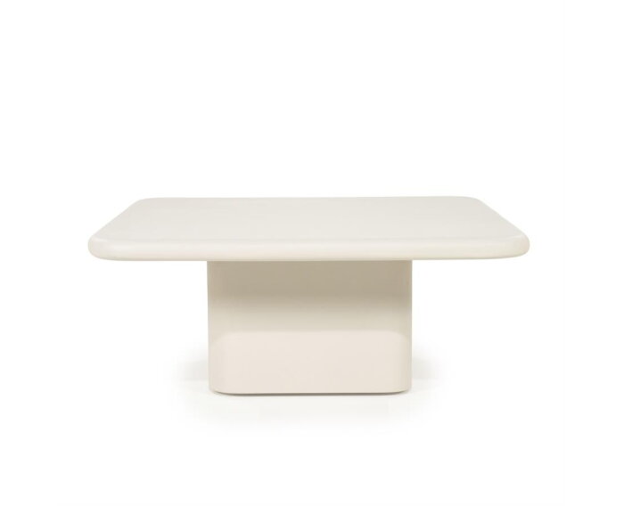 Coffee table Siminto 80x80cm - beige | BY-BOO