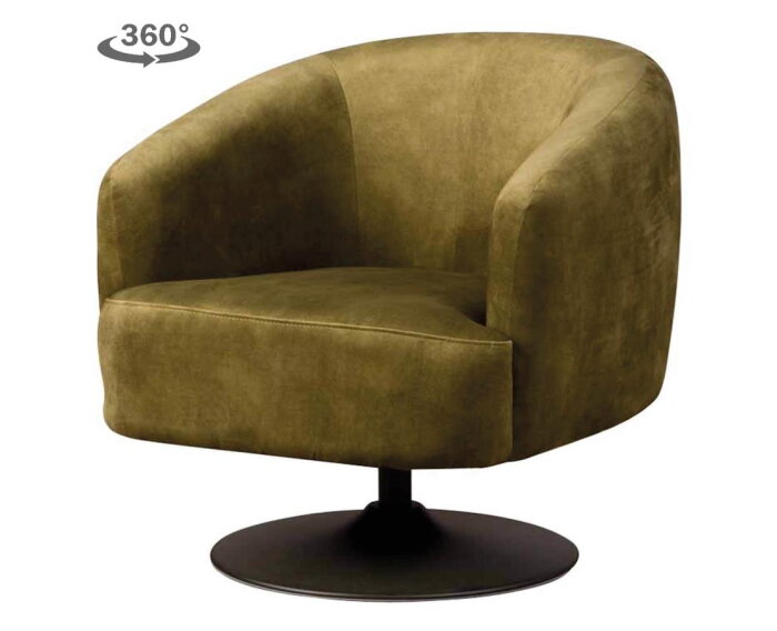 Barga Fauteuil - Bliss 19 green (draaibaar)