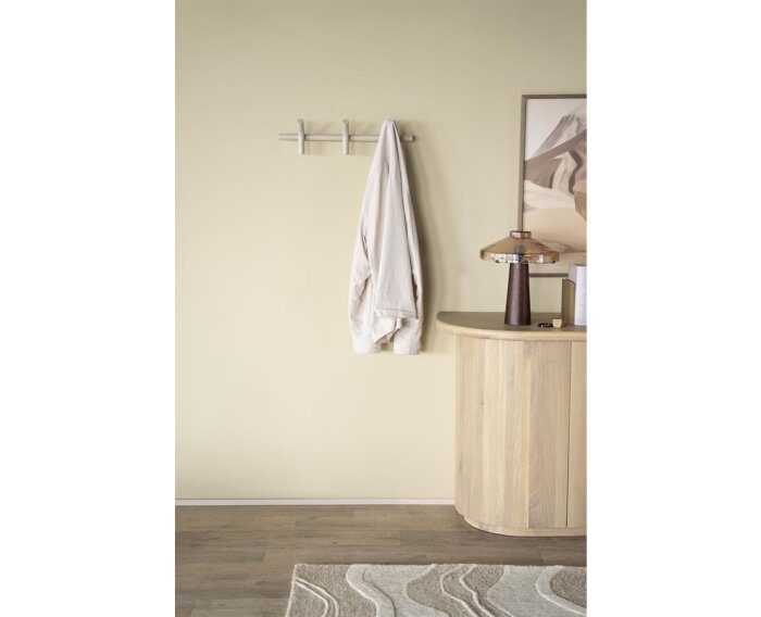 Wall coat rack Matto 3 53x23cm - beige | BY-BOO