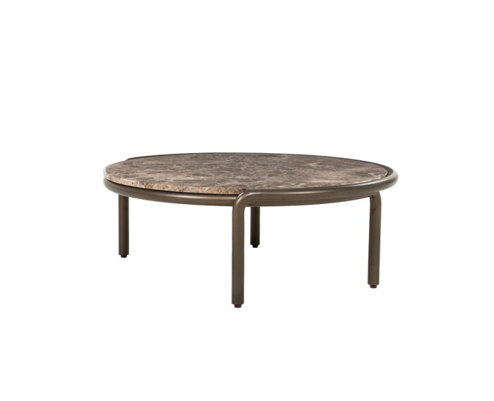 Salontafel Silke 83x86cm - bruin | Eleonora
