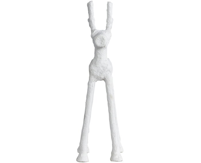Moose Deco Papier Mache Wit - BePureHome