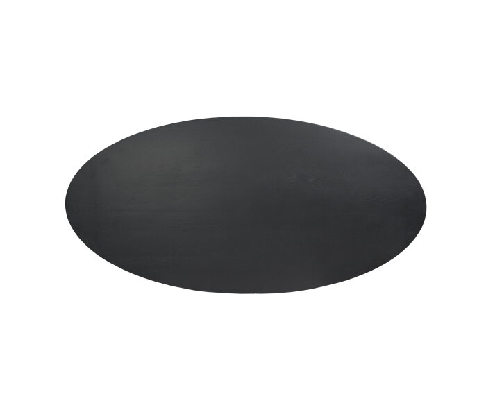 Eiken Blad Ferris Ovaal 180 cm Zwart