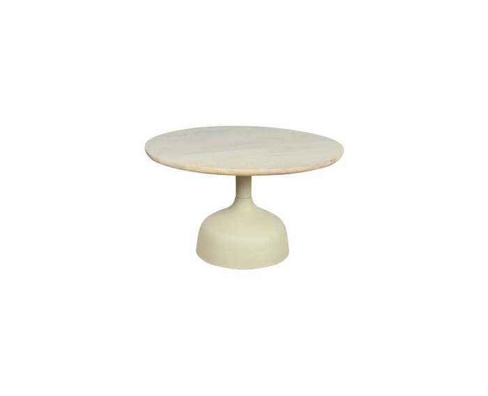 Elba Salontafel gebroken wit rond 70 cm