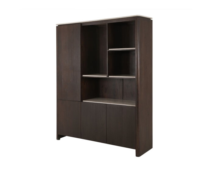 Inglegplank Vakkenkast XL Dallas Beige Marmer Set van 4