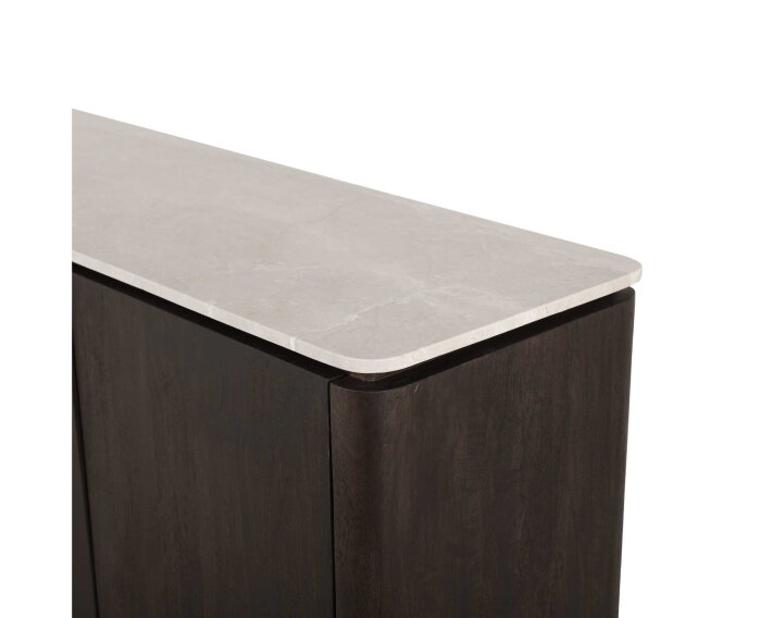 Bovenblad Tv meubel Dallas Beige  Marmer 210 cm