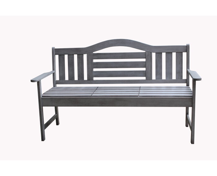 Tuinbank Nevada met verstelbaar tafeltje 150 cm - Grijs