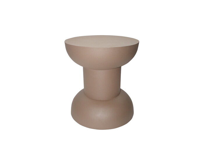 Parma bijzettafel, &Oslash;45, H50, Brown - Formaggio Collection