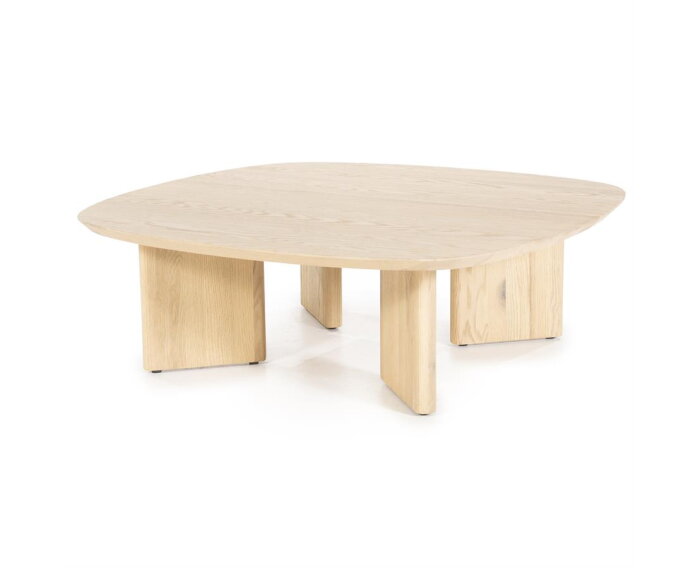 Salontafel Stef medium 100x100cm - naturel | Eleonora