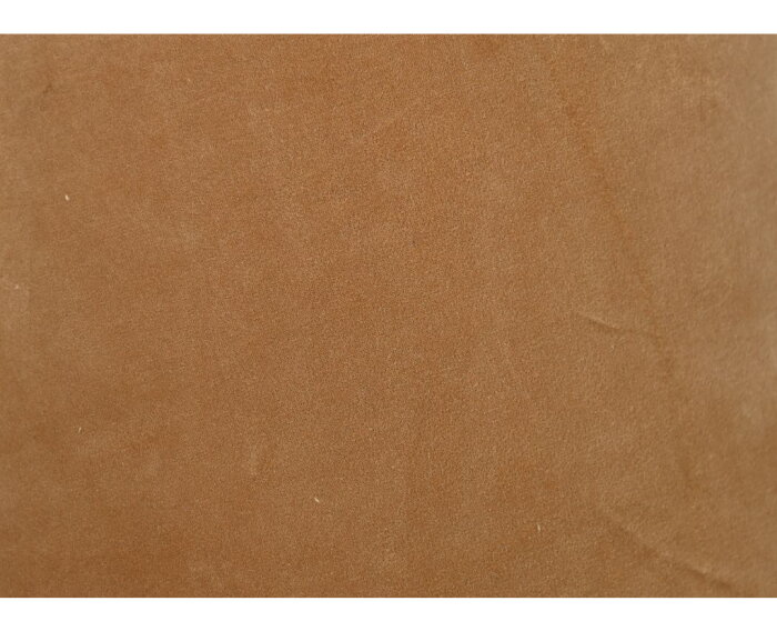 Ronde conische lampenkap - ø35-ø52x32 - Beige/goud - Velours