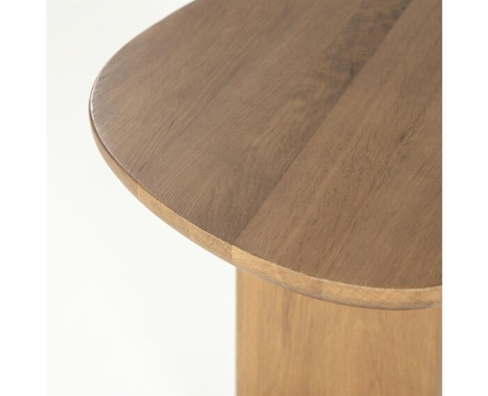 Bijzettafel Lori 46x35cm - lichtbruin | Eleonora