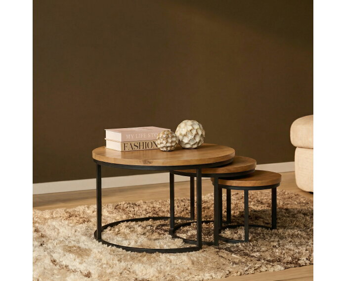Salontafel Dakota | 70 cm | Set van 3