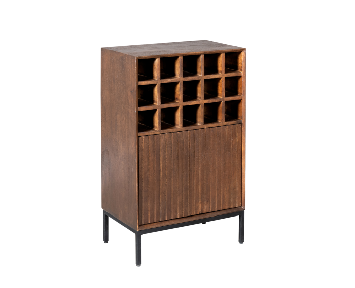 Wijnkast Madison Brown | 55 cm