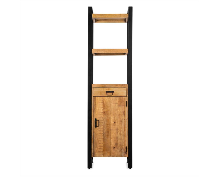Boekenkast Britt mangohout 55 cm - Naturel