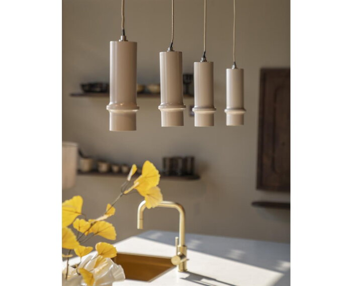 Pendant lamp Cylin 1 - roze | BY-BOO
