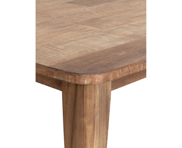DTP home Bliss eettafel rechthoekig teakhout 200x100x76 cm - Naturel