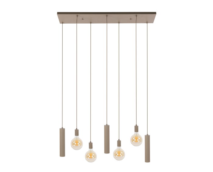 Hanglamp Senso 4+3L - Beige