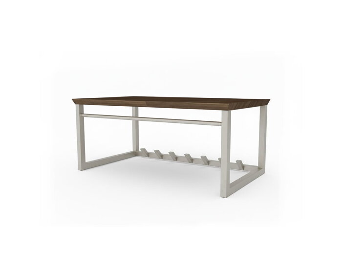 Antigua kapstok 100 met hoedenplank en 11 haken - Welcome Home Collection