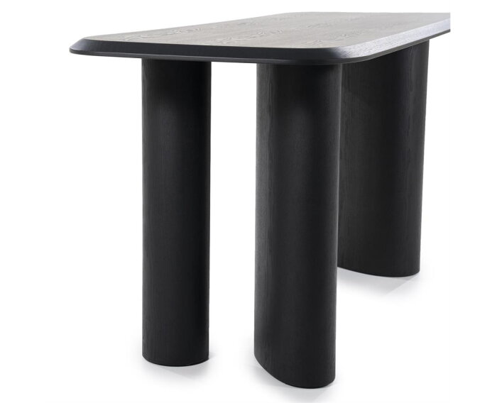 Countertafel Walter 220x80cm - zwart | Eleonora