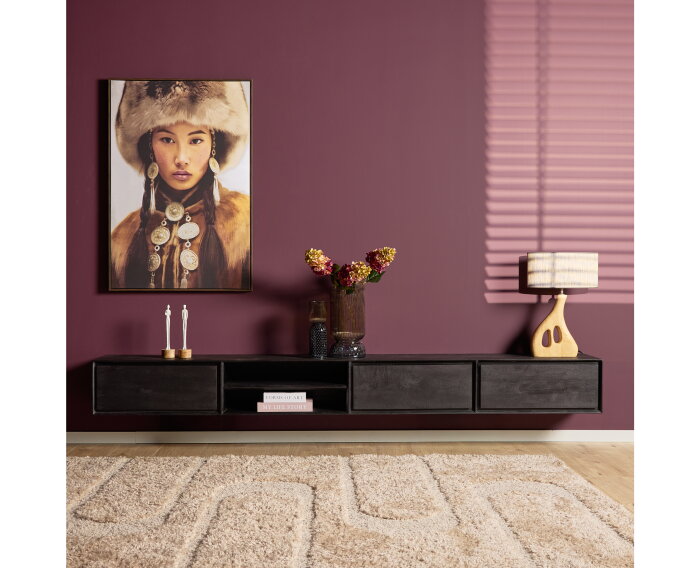 Zwevend tv meubel Ambiance Naturel | 120 cm