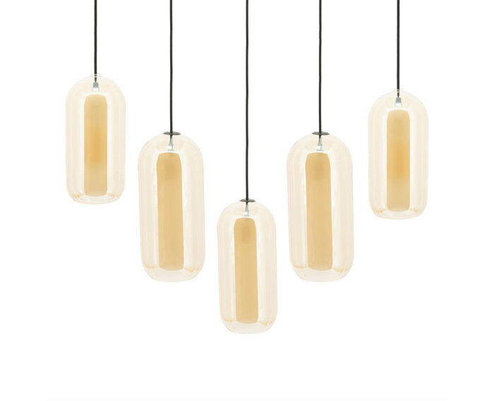 Shona cluster rectangular - amber | BY-BOO