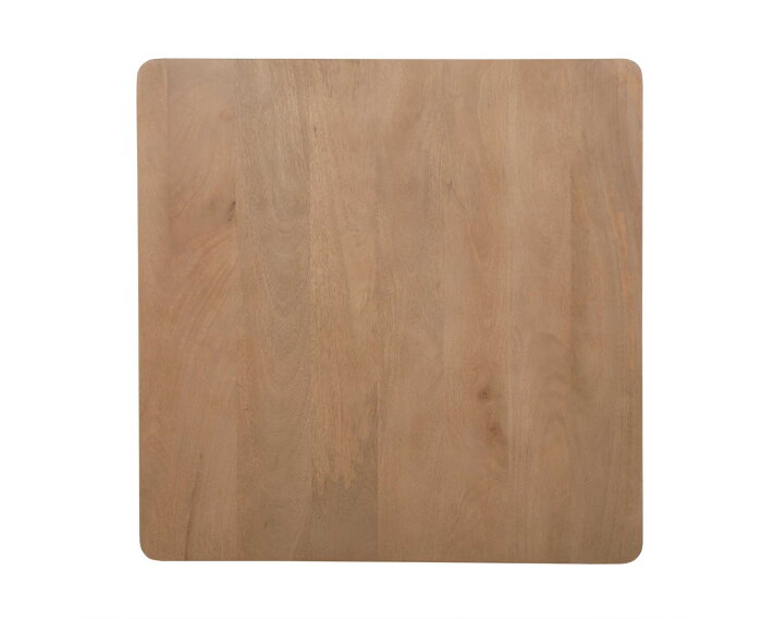 Vierkante Salontafel Dallas Naturel Mangohout 80 cm