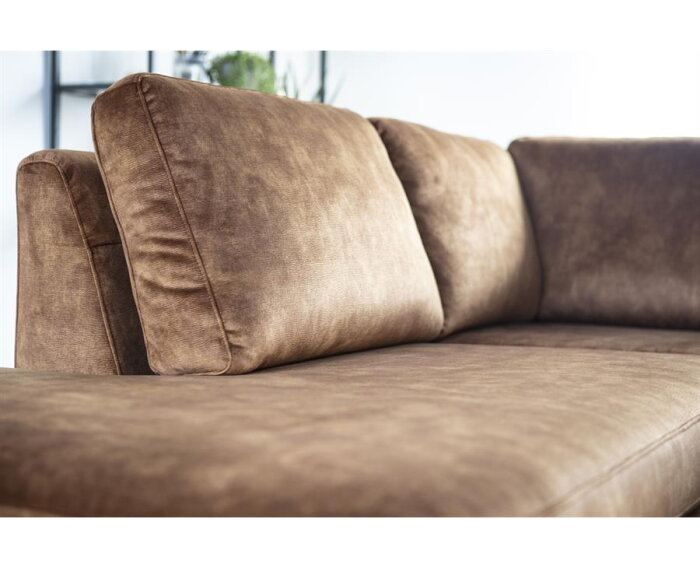 SEVN hoekbank Kirsten 288x170 cm - Thalys - Camel - Zelf samen te stellen
